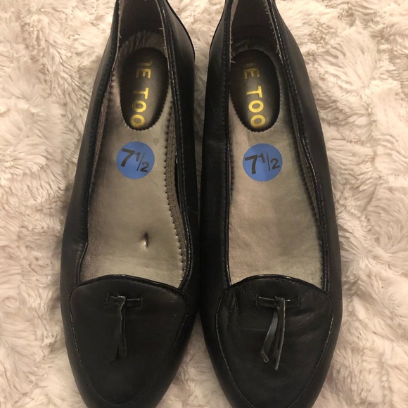 Ladies black ME TOO loafer - Picture 2 of 3